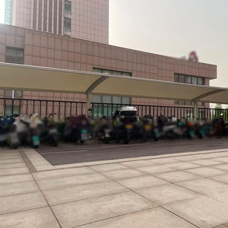 左云县膜结构电动车棚